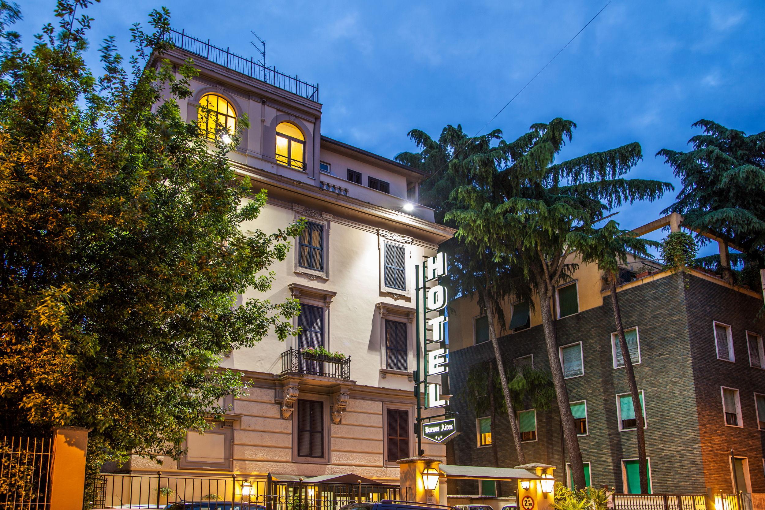 Hotel Buenos Aires Roma Esterno foto